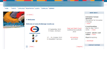 Tablet Screenshot of brokerage-events.eu